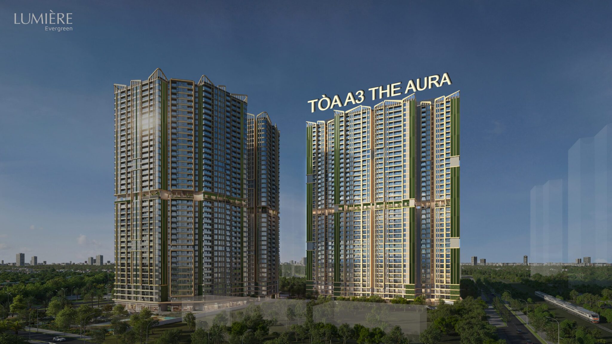 Tòa The Aura - Lumiere Evergreen