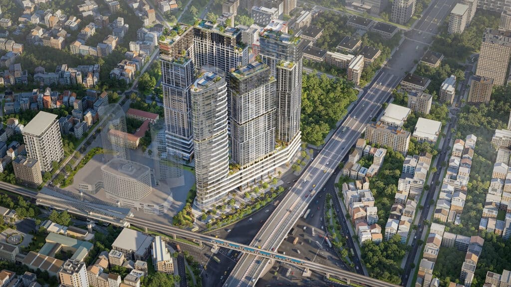 VỊ TRÍ DỰ ÁN SUN FELIZA SUITES CẦU GIẤY