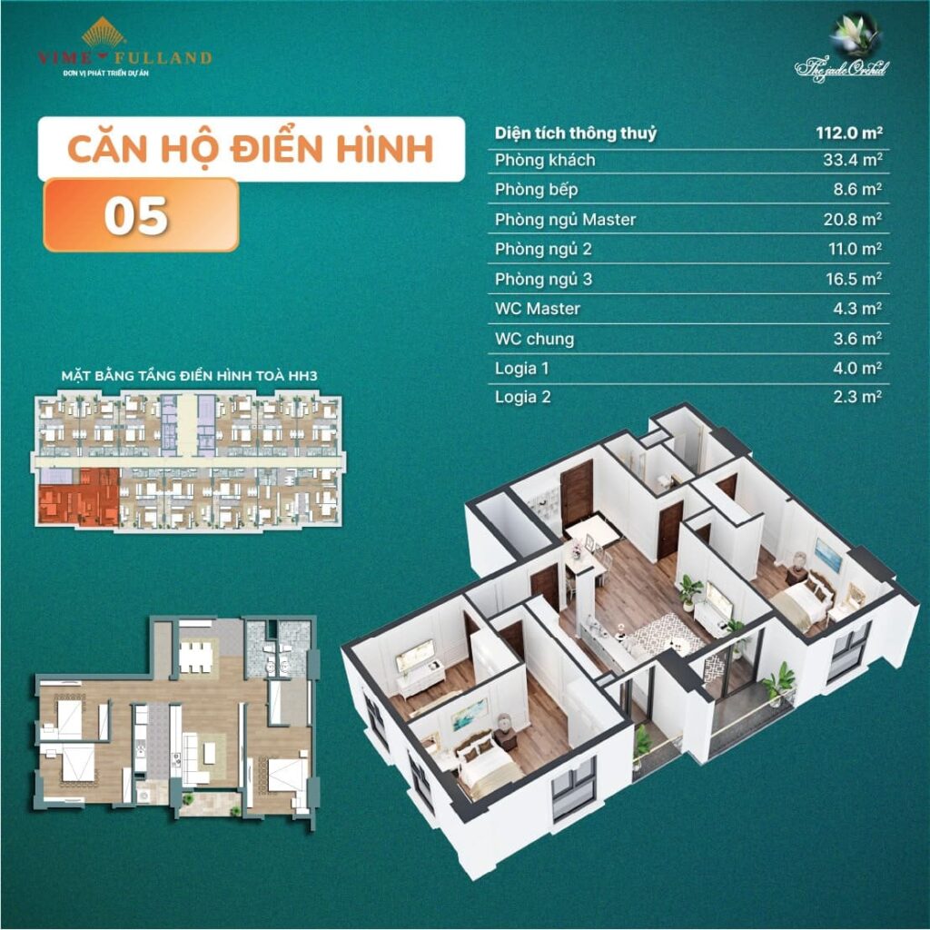 Thiết kế căn hộ điển hình 05