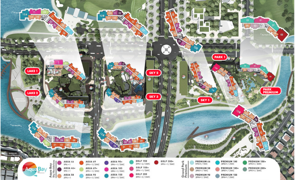 Mặt bằng Aquabay - Ecopark Mặt bằng Aquabay - Ecopark