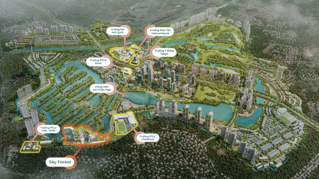Vị Trí Chung Cư Sky Forest Vị Trí Chung Cư Sky Forest