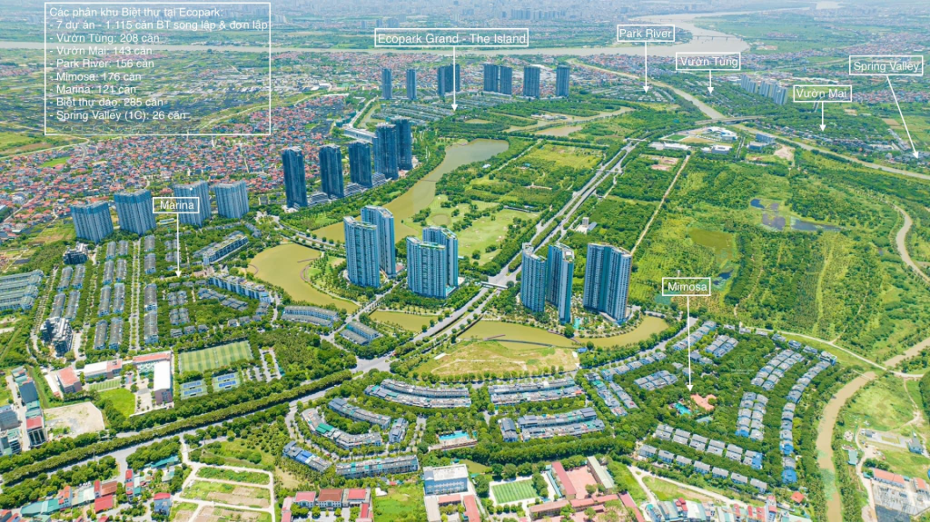 Tổng Thể Cả Khu Ecopark