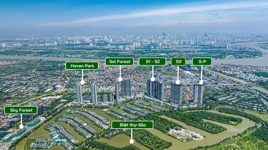 Vị trí chung cư Sky Oasis