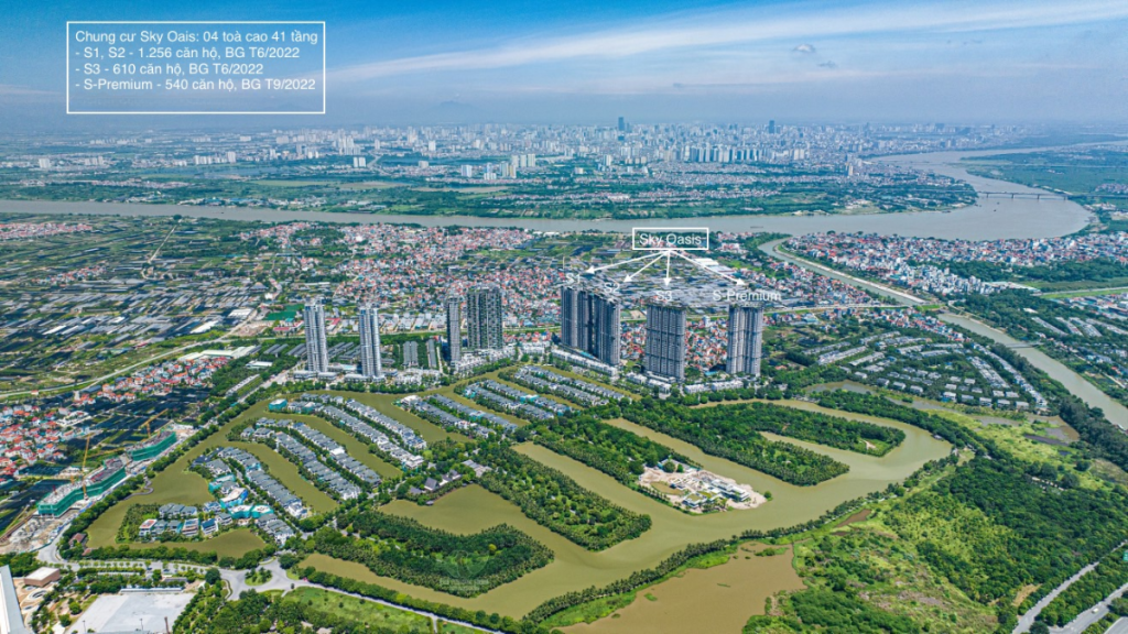 Vị trí chung cư Sky Oasis