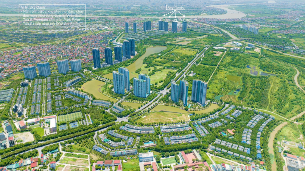 Vị trí chung cư Sky Oasis