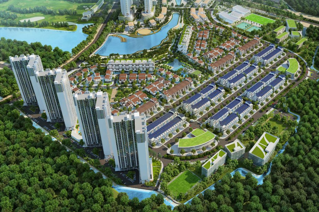 Vị trí chung cư Westbay và Nhà Phố Thuỷ Nguyên biệt thự Marina