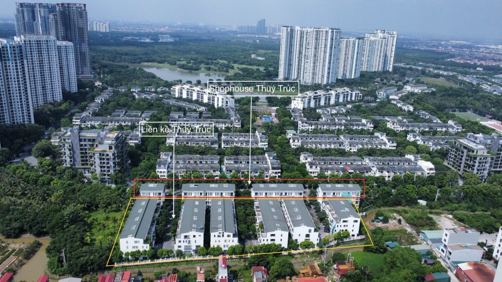 Vị trí nhà phố Liền Kề Thuỷ Trúc Vị trí nhà phố Liền Kề Thuỷ Trúc