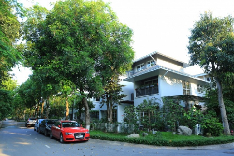 khu biệt thự cao cấp vuon mai