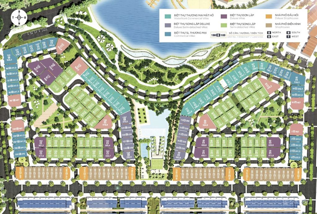 Mặt bằng Marina Ecopark