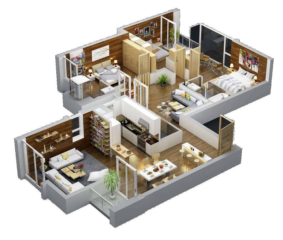 Căn hộ chung cư Rừng Cọ - Sky Villa