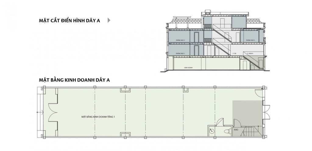 Layout Shophouse Phố Trúc Dãy A Scaled Layout Shophouse Phố Trúc Dãy A Scaled