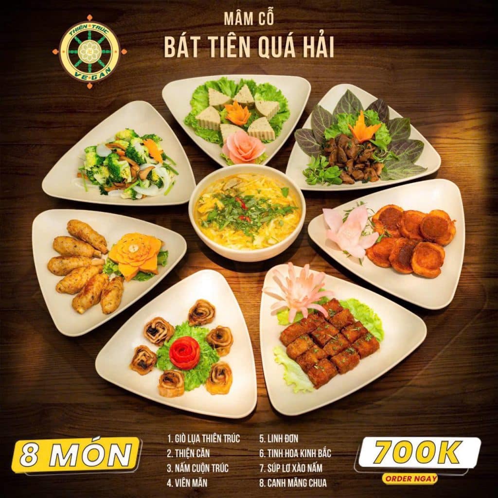 Mâm Cỗ Bát Tiên Quá Hải