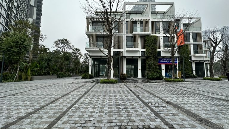 Nhà Phố Vịnh Đảo Haven Park góc mặt quảng trường
