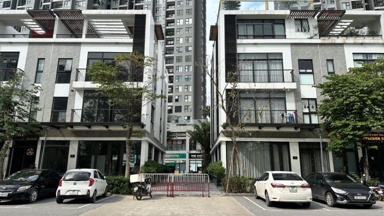 Shophouse vịnh đảo 3 mặt tiền mẫu 1