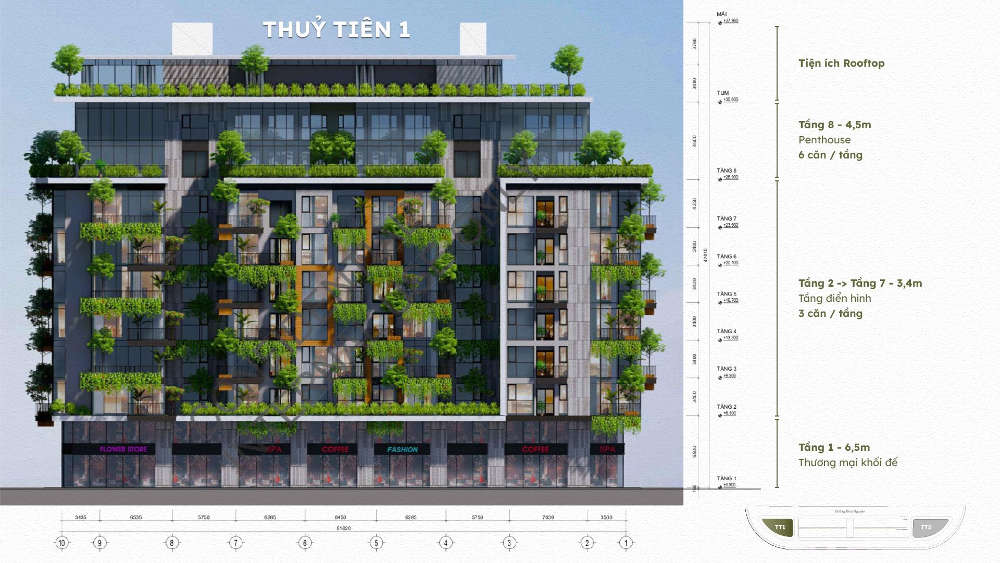 Trung tầng thuỷ tiên Ecopark Thiết kế Thuỷ Tiên 1