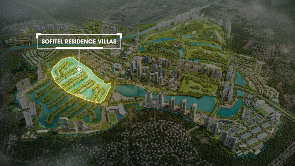 Vị Trí Biệt thự Đảo Sofitel Ecopark Vị Trí Biệt thự Đảo Sofitel Ecopark