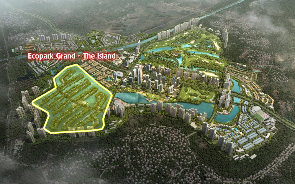 Vị Trí Biệt thự Đảo Sofitel Ecopark Vị Trí Biệt thự Đảo Sofitel Ecopark