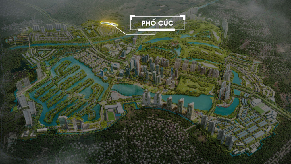 Vị trí Phố Cúc - Ecopark Vị trí Phố Cúc - Ecopark