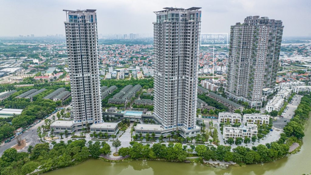 Vị trí biệt thự rừng thông