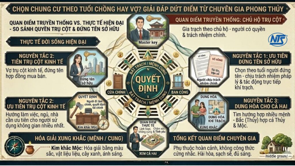 Chọn Chung Cư Theo Tuổi Chồng Hay Vợ Giải Đáp Dứt Điểm Từ Chuyên Gia Phong Thủy