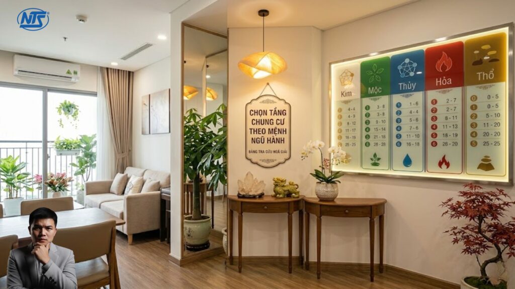 Chọn tầng chung cư theo mệnh Ngũ Hành