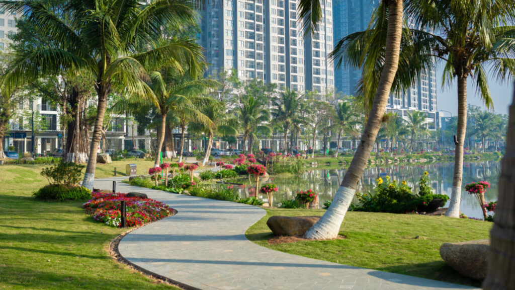 Cung Đường Dạo Bộ Ecopark Hưng Yên