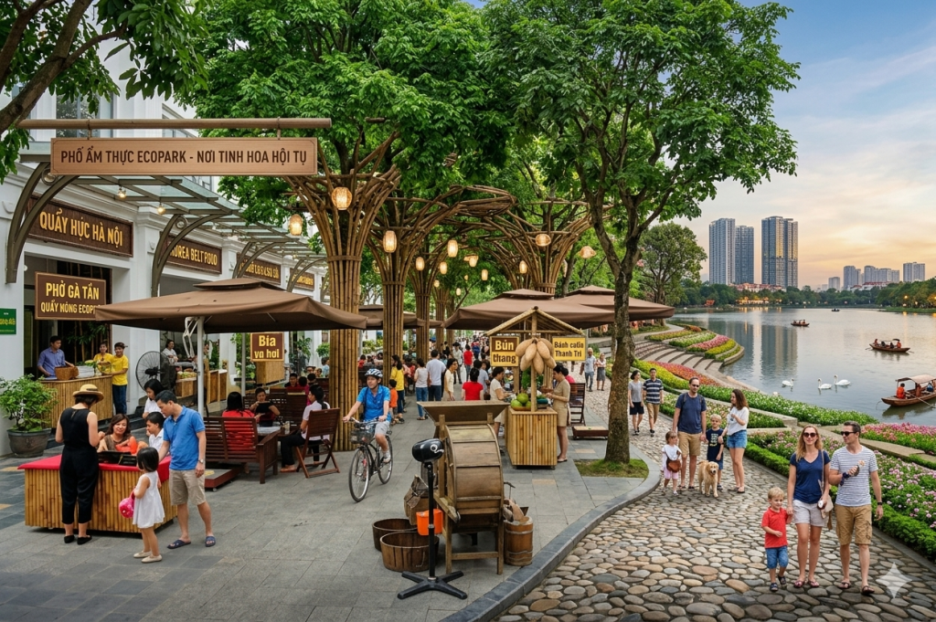 Phố ẩm thực Ecopark