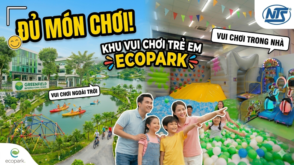 khu vui chơi trẻ em Ecopark