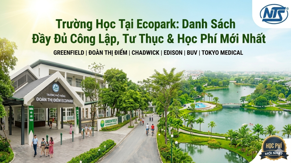 Trường học tại Ecopark