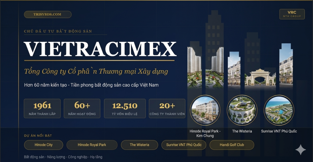 Chủ Đầu Tư Vietracimex