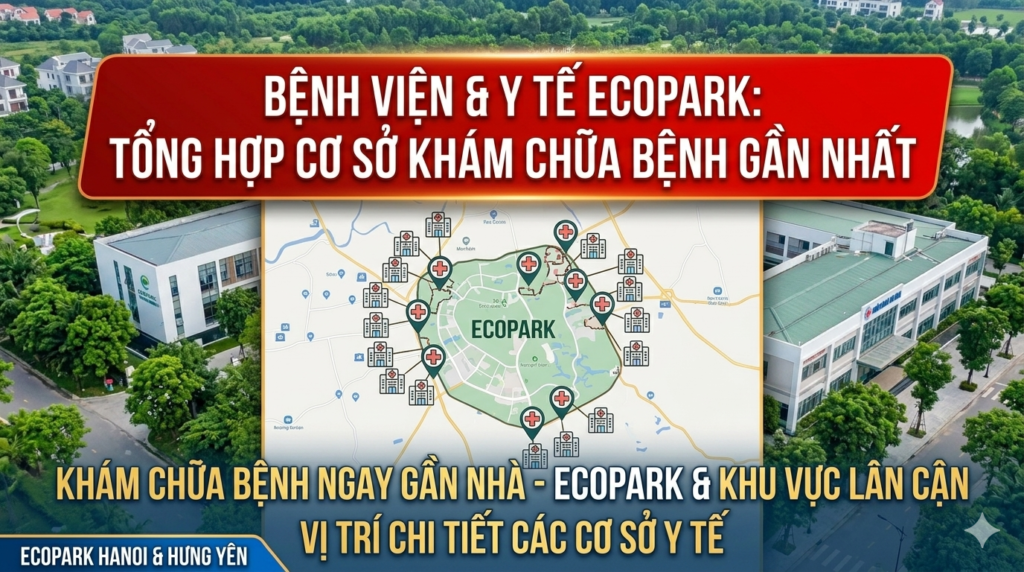 Bệnh Viện & Y Tế Ecopark: Tổng Hợp Cơ Sở Khám Chữa Bệnh Gần Nhất