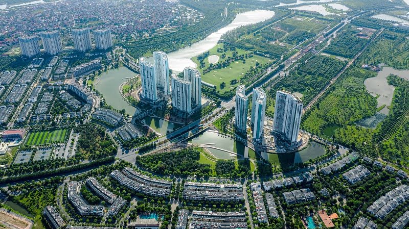 Hệ Thống Hồ Điều Hòa Nội Khu Ecopark Hưng Yên