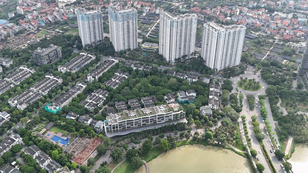 Khu biệt thự và chung cư West Bay