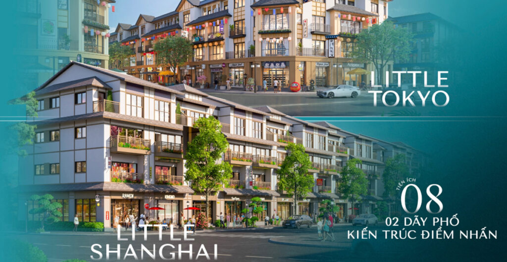 Nhà mẫu phong cách Nhật và Sanghai