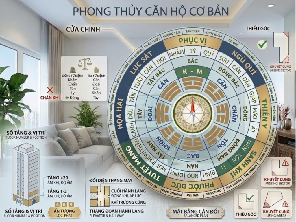 Những Yếu Tố Phong Thủy Cơ Bản Cần Kiểm Tra Khi Xem Căn Hộ (1)