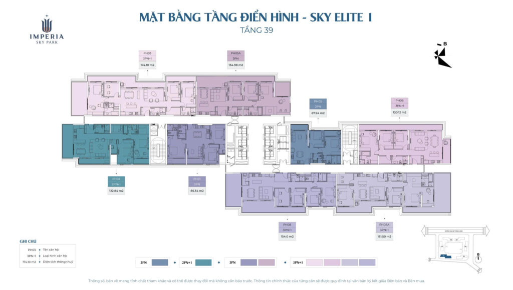 Sky Elite 1 tầng 39