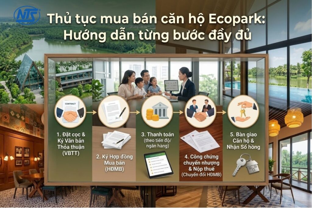 Thủ tục mua bán Căn Hộ Ecopark Thủ tục mua bán Căn Hộ Ecopark
