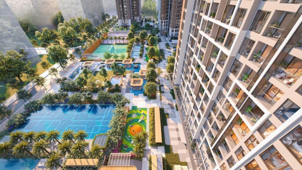 Tiện ích nội khu đồng bộ