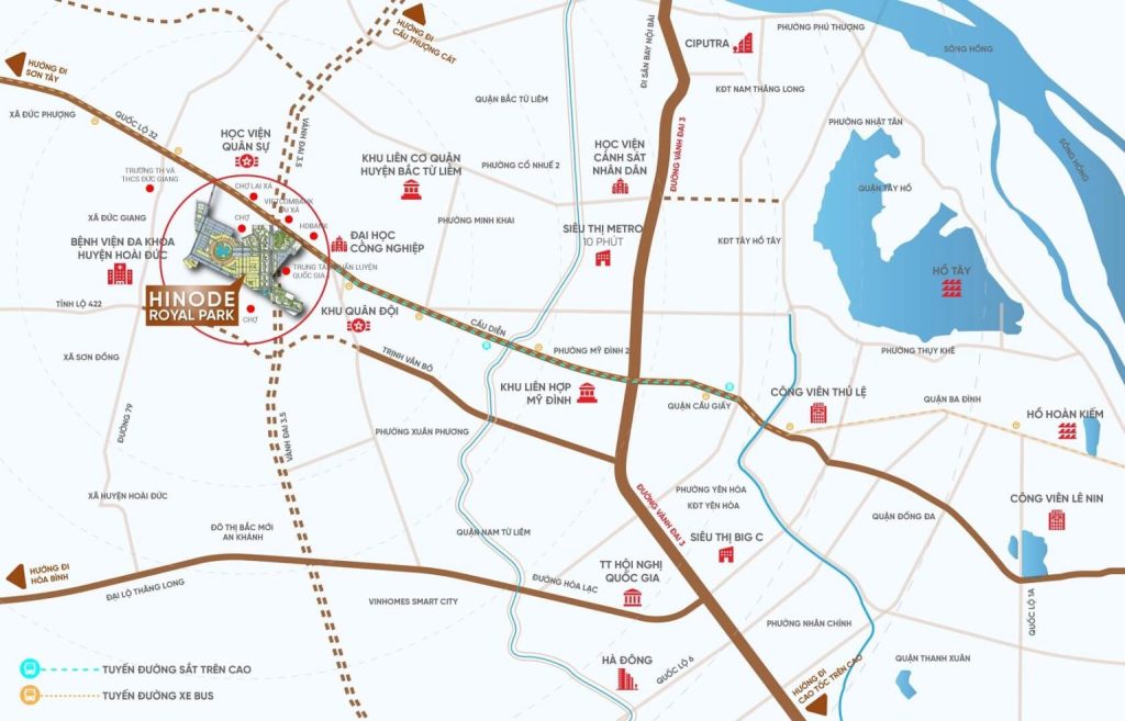 Vị Trí Flame Vine - Hinode Royal Park