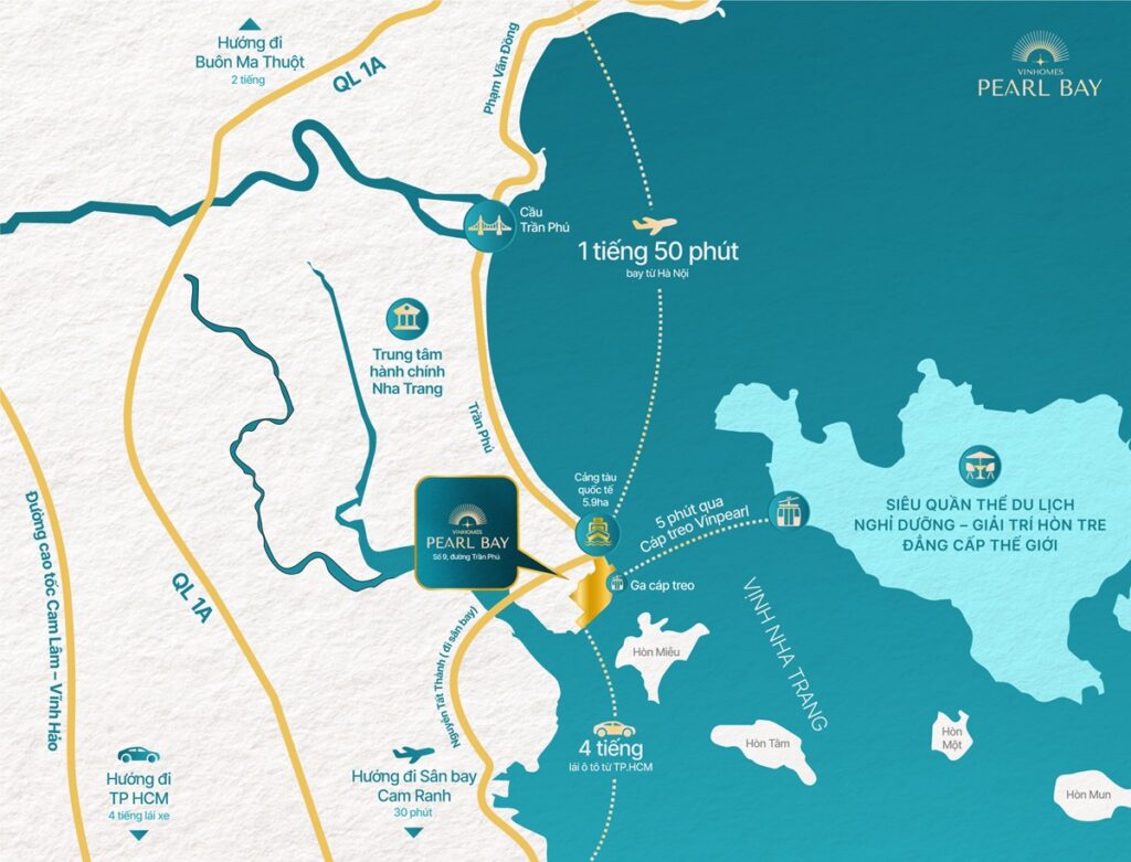 Vị trí Vinhomes Pearl Bay