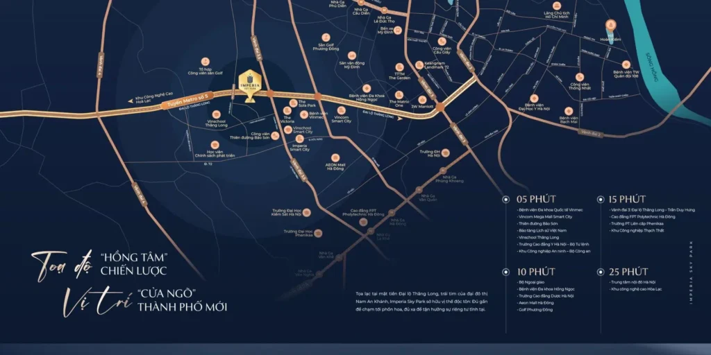 Vị trí dự án Imperia Sky Park