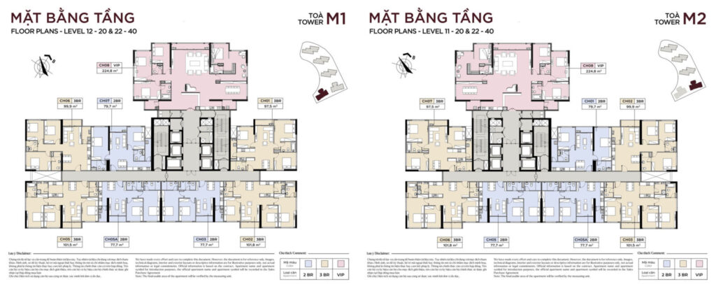 Mặt bằng tầng M1