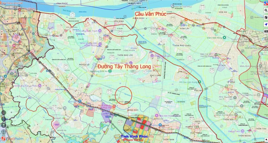 VỊ Trí SGO LA PORTA PHUC THO 1