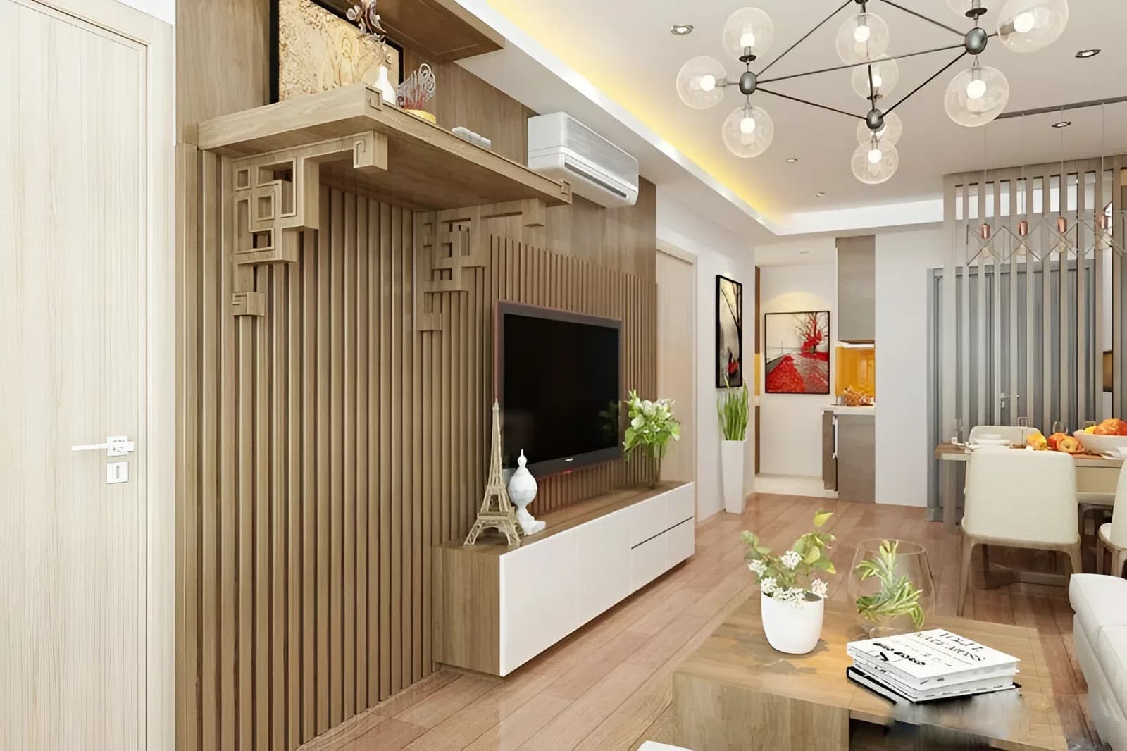 Cách đặt bàn thờ gia tiên trong căn hộ chung cư đúng phong thủy