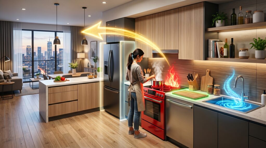 Hóa giải năng lượng trong căn hộ