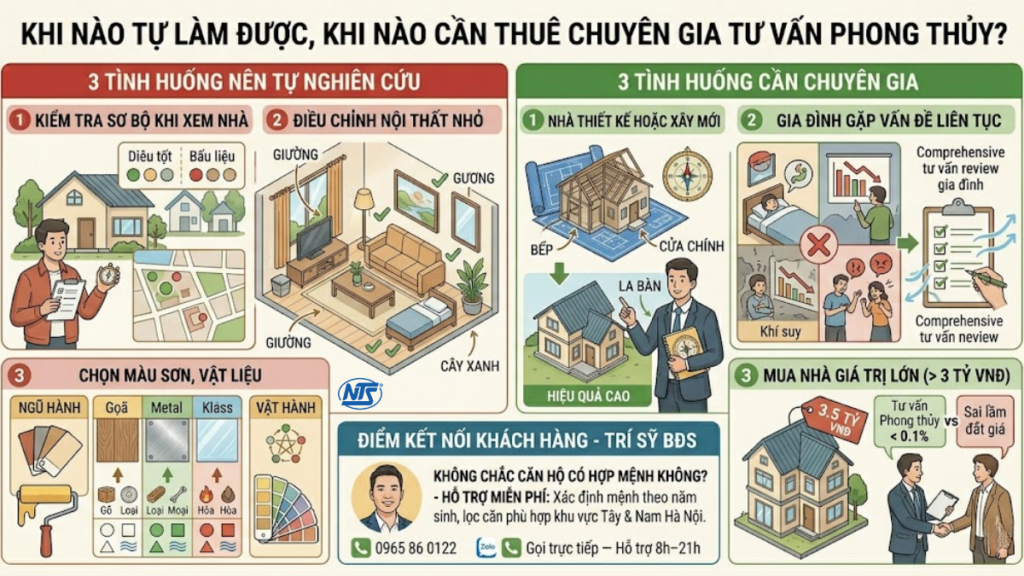 Khi Nào Cần Thuê Chuyên Gia Tư Vấn Phong Thủy