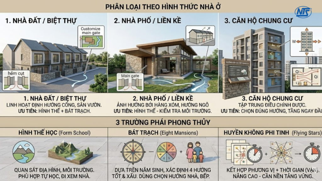 Phân Loại Theo Hình Thức Nhà Ở