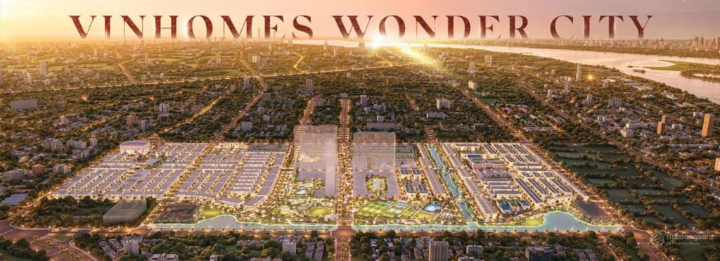 Mặt bằng phối cảnh tổng thể Vinhomes Wonder City