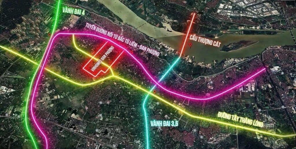 vị trí vinhomes wonder city